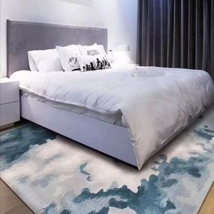 Tappeti turchi caldi fatti a mano in lana di nuova zelanda utilizzati per la <span class=keywords><strong>preghiera</strong></span> o per la casa tappetino di cotone moderno floreale tappeto rotondo camera da letto 3 giorni - Product Image 6