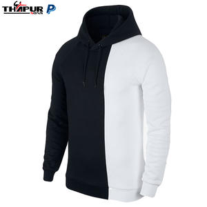 Venta al por mayor de sudaderas deportivas para hombre, sudaderas con capucha de invierno de algodón 100%, patrón de cremallera personalizado, función anticontracción Digital - Product Image 2