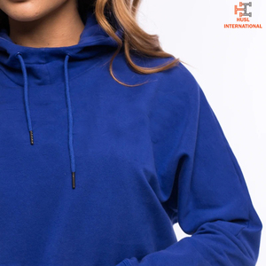 Hoodies Crop Top à Manches Longues pour Femmes, Matière Polaire de Haute Qualité, OEM ODM, Meilleur Design 2026 - Product Image 4