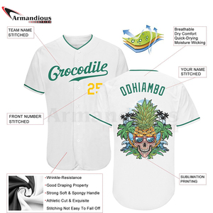Camiseta de béisbol de equipo a rayas para hombre, uniforme de béisbol con estampado personalizado, sublimación, a la venta, Oem - Product Image 3
