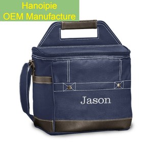 Sac isotherme en polyester durable fabriqué au Vietnam sac fourre-tout isolé réutilisable motif léopard stockage alimentaire en néoprène personnalisable faible - Product Image 5