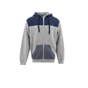 Sweat à capuche personnalisé pour homme, en tissu polaire double couche 180g en polyester, séchage rapide, teinture unie, haute qualité, idéal pour l'hiver - Product Image 1
