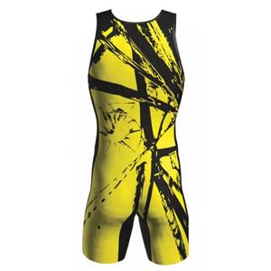 Ropa Deportiva de lucha de sublimación profesional para hombre, traje de lucha de poliéster de alto rendimiento - Product Image 4