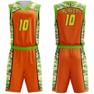 2023 Maillots de basket-ball en gros de meilleure qualité Concevez votre propre maillot de basket-ball cousu uniforme personnalisé - Product Image 3