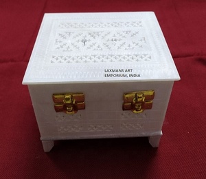 Marble Carved Jewellery <b>Boxes</b> - Product Image 1