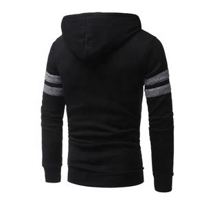 Sudadera con Capucha Personalizable para Hombre, de Invierno, con Bolsillo Canguro, Manga Larga, Rayas, Estampado en Relieve, Felpa, Bangladesh - Product Image 2