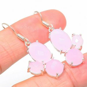 Omen-pendientes de halcedonia para coche, accesorio de color negro y negro, 925 - Product Image 2