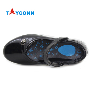 Semplice design Mary jane piana scuola adulti <span class=keywords><strong>scarpe</strong></span> <span class=keywords><strong>scarpe</strong></span> nere della scuola per le signore <span class=keywords><strong>scarpe</strong></span> scuola per le ragazze adolescenti - Product Image 3