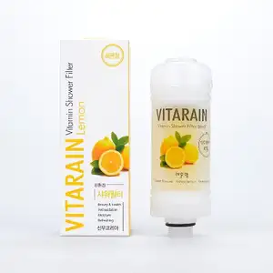 Pengiriman Gratis Grosir Korea Filter Kepala Pancuran Lemon Vitamin C untuk Air Keras dan Klorin