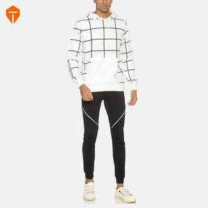 Conjunto de sudadera y pantalón corto con capucha para hombre, ropa de calle personalizada, chándal de Fitness - Product Image 4