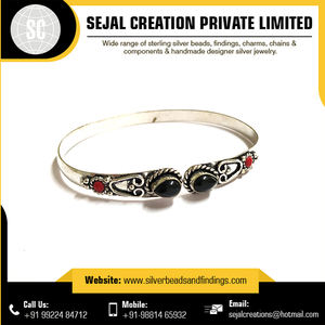 Bracelet à breloques tribal en forme de numéro en argent sterling 925 bijoux de manchette à pointe d'or pour les mariages fêtes anniversaires fiançailles - Product Image 6