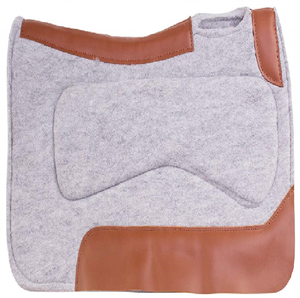 Manaal Enterprise Premium Quality Horse <b>Felt</b> Saddle <b>Pad</b> for Horse in Leather Work Classic Design Saddle <b>Pad</b> - Product Image 4