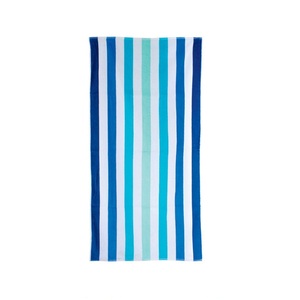 Serviette de plage 100% coton biologique personnalisée de bonne qualité avec certificat Gots Serviette de bain à séchage rapide en microfibre Gym Sport Serviette de natation - Product Image 1