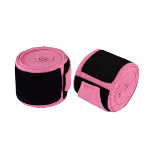 Custom Logo Low Price Inner Fitness Elastic Easy Cotton Tape Boxing Hand Wraps - Product Image 4