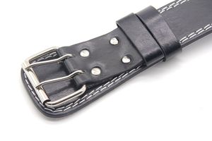 Super Quality Leather <b>Weight</b> Lifting <b>Belt</b> with Buckle Custom Logo Gym Training Back Support Hot Sale - Product Image 5