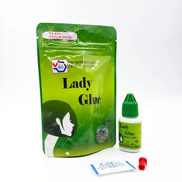 Cola Lady 5ml cola para extensão de cílios para mulheres cosméticos Coreia feita na Coreia com certificação MSDS cola Sky
