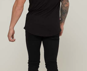 T-shirt en coton pour hommes avec logo imprimé sur mesure - Product Image 6