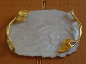 Plateau de service en résine époxy, plateau de service combiné résine et époxy pour bar et maison, idéal pour mariage, meilleur cadeau en vente - Product Image 5