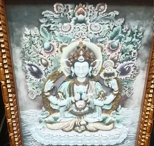 Cuadro Decorativo de Pared con Buda y Diosas Budistas - Product Image 2