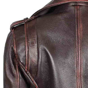 แจ็กเก็ตหนัง PU ของผู้หญิง2024ทำจากผ้าฝ้ายถักย้อมสีและระบายอากาศได้ไซส์ XL - Product Image 4