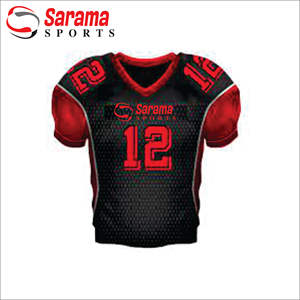 Vente en gros d'uniformes de football américain personnalisés Maillot imprimé respirant en grandes tailles Maillot de football américain personnalisé en gros - Product Image 2