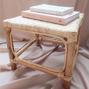 โต๊ะข้างหวายออตโตมันเฟอร์นิเจอร์ขายส่งทำในเวียดนาม - Product Image 4