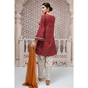 ชุดปากีสถาน Salwar Kameez สำหรับผู้หญิง/ชุดสูทล่าสุดสำหรับเด็กผู้หญิง - Product Image 2