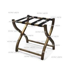 Portaequipajes de madera de diseño estándar con portaequipajes plegable de la mejor calidad de fabricación en Home Arts - Product Image 4