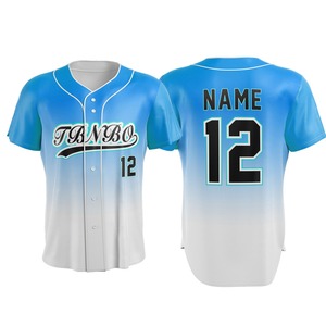 Maillot de Baseball par Sublimation, de haute qualité, Design à la mode, - Product Image 4