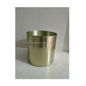 Bougie votive en métal brillant - Product Image 1