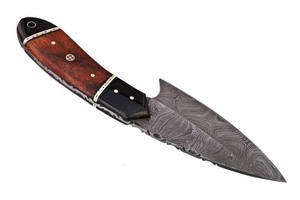 ZR764มีดเหล็กดามัสกัสแบบทำมือใบมีดสำหรับใช้ในอุตสาหกรรมสามารถปรับแต่งได้ - Product Image 3