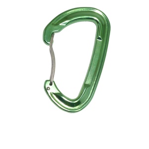 Mosquetón de Aluminio A740WR 24KN - Diseño de Puerta de Alambre para Colgar Hamacas y Montaje de Cuerdas - Product Image 1