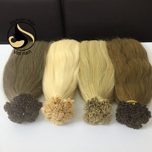 Top Quality Flat Tip <b>Hair</b> <b>Extension</b> Grade 12a Cuticle Aligned Virgin Double Drawn Russian <b>Remy</b> <b>Hair</b> <b>Extensions</b> - Product Image 2