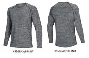 Ropa deportiva de alta elasticidad para Fitness, ropa de compresión con estampado personalizado, camiseta de secado rápido, pantalones cortos de entrenamiento, pantalones de gimnasio, chaqueta para correr con cremallera - Product Image 5