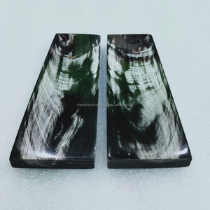 เปลือกเขาควายคุณภาพดีที่สุด ลายขาว / เปลือกเขาควายสำหรับทำด้ามมีด / แผ่น - Product Image 5