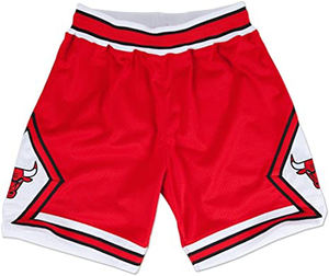 Pantalones Cortos de Baloncesto con Bordado, Logotipo Personalizado, Estilo Retro, Vintage, Urbano, para Hombre, Talla Grande, Transpirable, Antibacteriano - Product Image 3