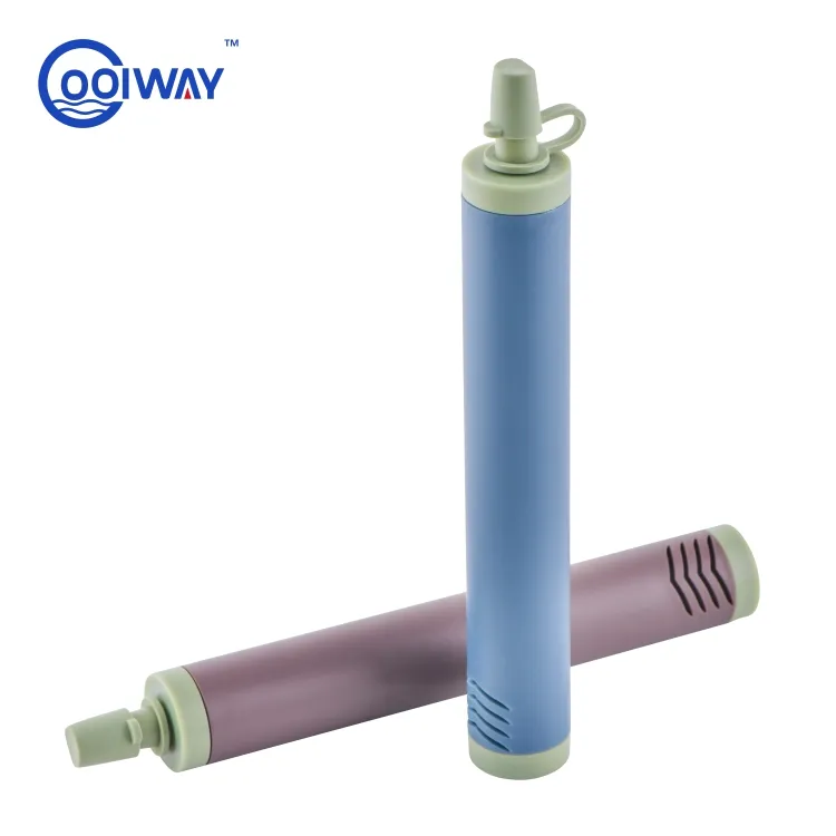 Emergency Water Survival Gear & Emergency Preparedness for Family & Kids (1 Pack) Survival Straw purifier