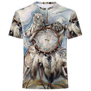 Camiseta sublimada de la mejor calidad, camisa de sublimación con pantalla impresa - Product Image 1