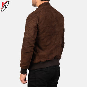 Chaquetas de cuero para hombre de moda 2025, chaqueta de gamuza de Otoño de Color sólido, chaqueta de terciopelo informal Simple Popular para hombre. - Product Image 6
