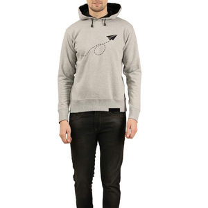 Sudadera con capucha para hombre, de diseño Vintage, bordada en blanco, personalizada, de alta calidad - Product Image 6