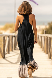Women Tie Dye Summer <b>Maxi</b> <b>Dresses</b> Women Lady Elegant Long Resort Wear <b>Dresses</b> <b>Sun</b> <b>Dresses</b> - Product Image 3