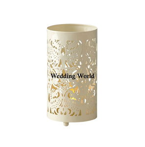 Photophore décoratif en métal Forme ronde Bougeoir décoratif Meilleure vente en gros Photophore - Product Image 5