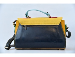 New Handcrafted Genuine Recycled Leather <b>Sling</b> <b>Bags</b> Stylish Women Animal Print Leather Crossbody <b>Bag</b> Casual Multicolor <b>Bag</b> - Product Image 4