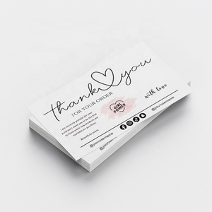 Eco Rose Gold Foil Tín Dụng Của Khách Hàng Arabic Tím Sang Trọng Nhỏ Cảm Ơn Bạn Thẻ Tùy Chỉnh Với Logo Cho Quần Áo - Product Image 6