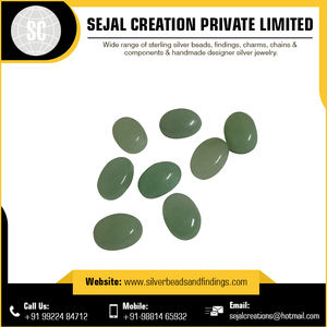 Piedra de ónix negra, cabujón, fabricante indio - Product Image 4