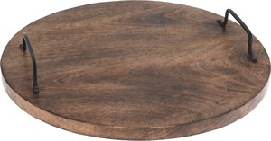 Bois d'acacia rond écologique et planche à découper le fromage planche à découper Offre Spéciale produits pour taille personnalisée - Product Image 5