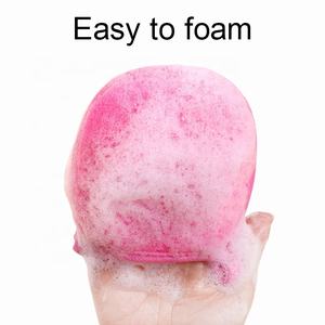 Gants en fibre végétale avec logo personnalisé direct de l'usine Bain épais et doux pour le nettoyage du corps et du visage Gants exfoliants lavables simples - Product Image 4