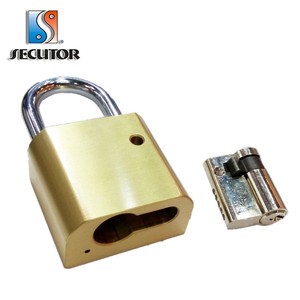 กุญแจทองเหลืองแบบครึ่งทรงกระบอกยุโรป อุปกรณ์ช่างกุญแจ - Product Image 4