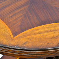 Table d'appoint en acajou Watson, table console, design américain classique moderne, salon, maison, hôtel, meubles