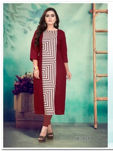 Royal export-Camiseta de algodón de corte recto para mujer, prenda de vestir de algodón, con impresiones de diseño a la moda, 2022 - Product Image 5